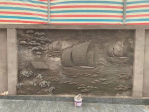 Phần thô tranh đắp thuận buồm xuôi gió