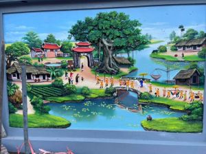 Tranh đắp vinh quy bái tổ (4)