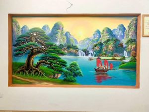 Tranh vẽ thuận buồm xuôi gió (2)