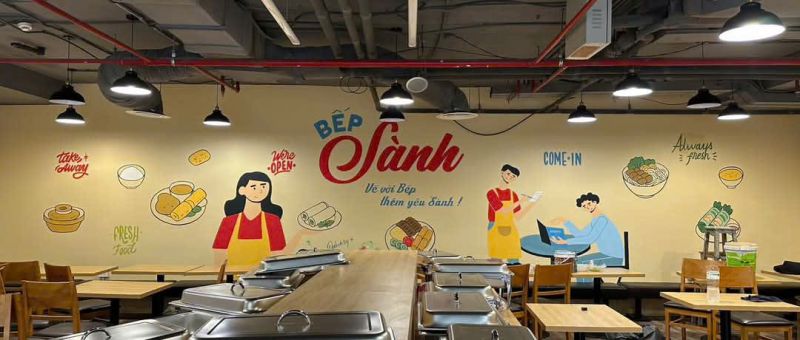 Có Nên Vẽ Tranh Tường Cho Quán Cà Phê, Nhà Hàng? – Câu Trả Lời Từ Chủ Đầu Tư Thành Công