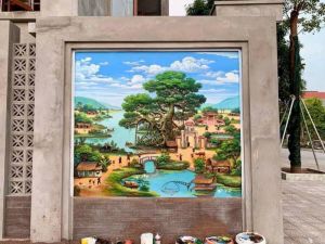 Cây Đa – Hình Tượng Không Thể Thiếu Trong Tranh Đắp Đồng Quê